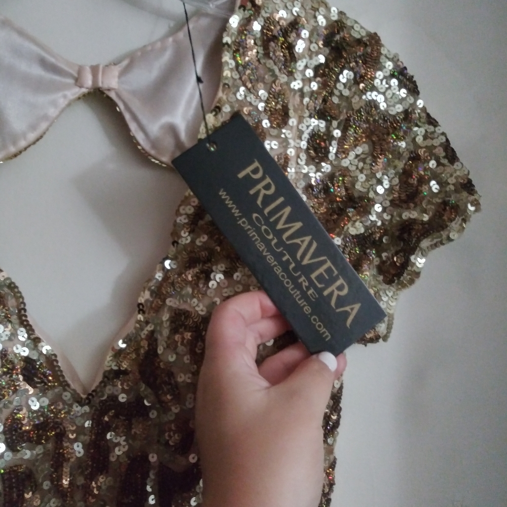 Primavera couture dress